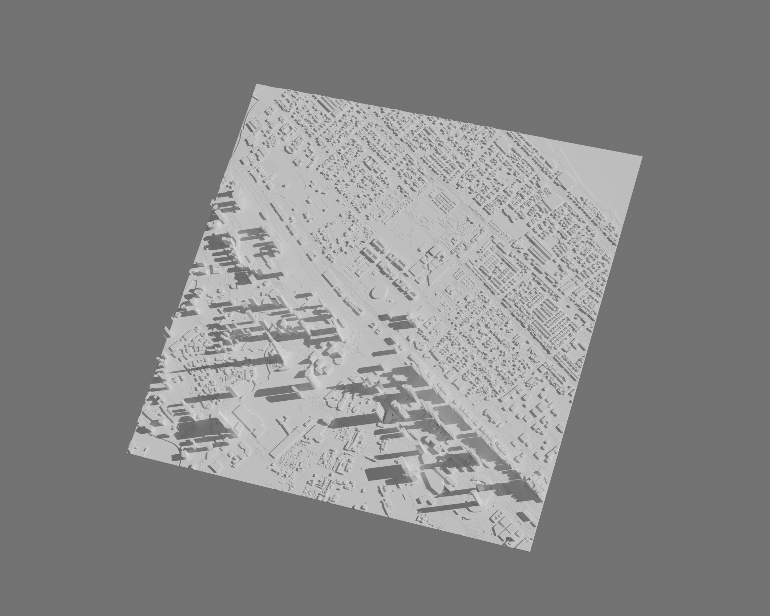 Dubai 3D Printing stl file 3D Model of Dubai 3D print model_6