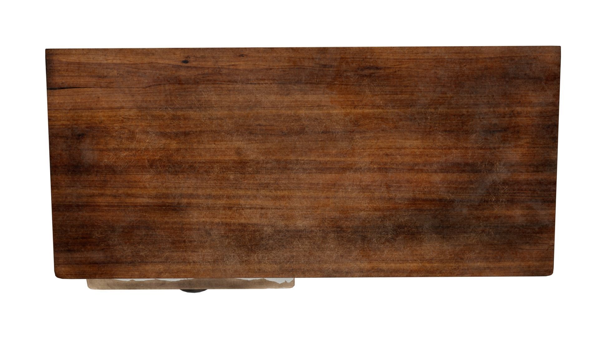 Wooden Cabinet 3D model_8