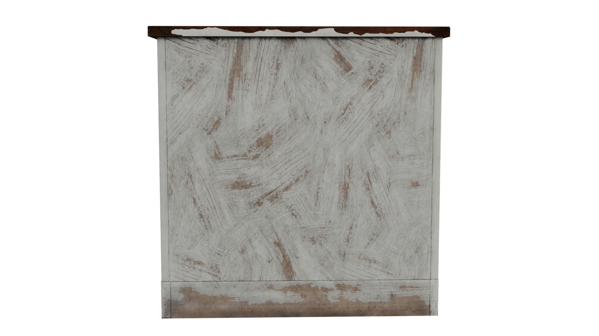 Wooden Cabinet 3D model_5