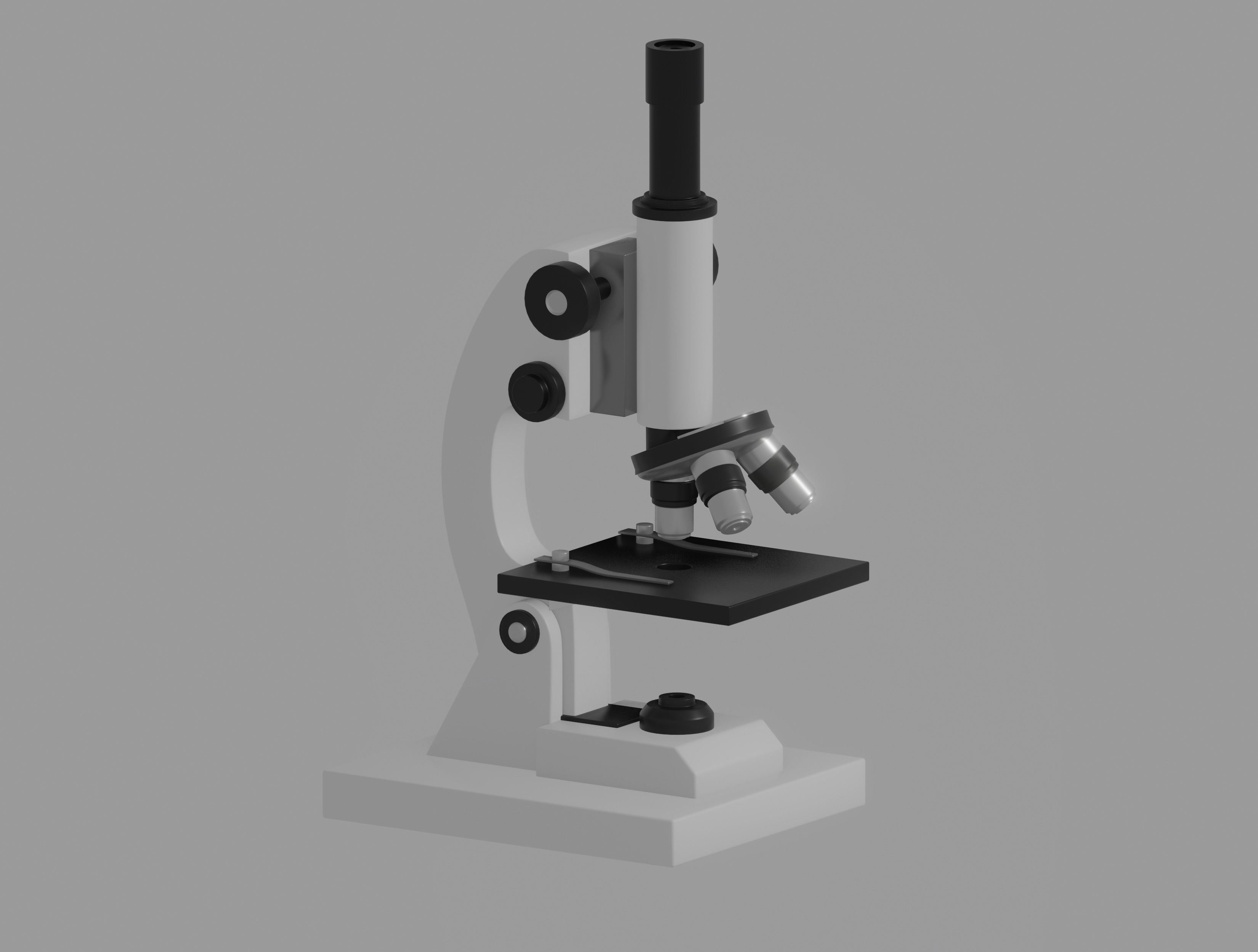 Microscope 3D model_4