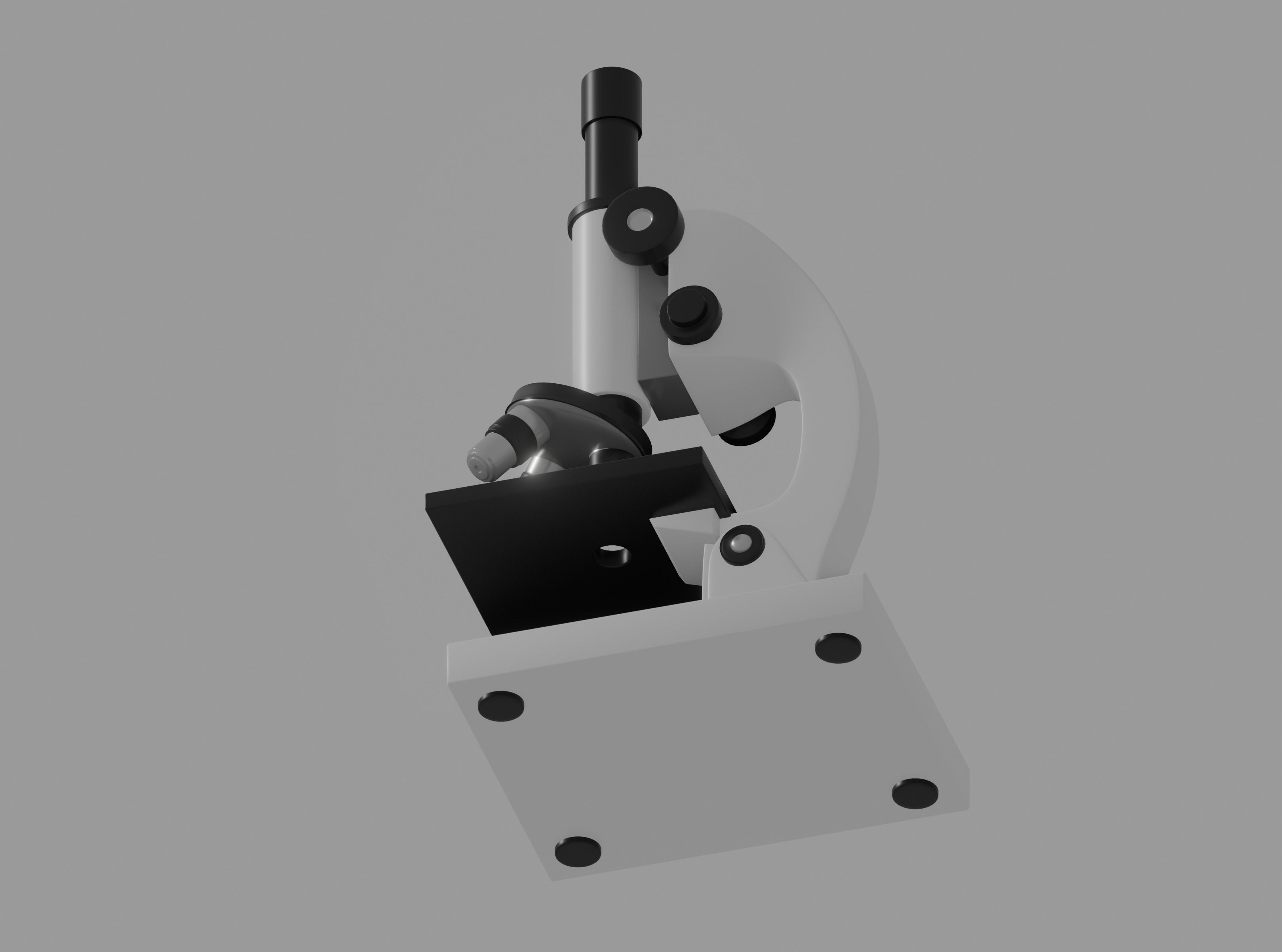Microscope 3D model_9