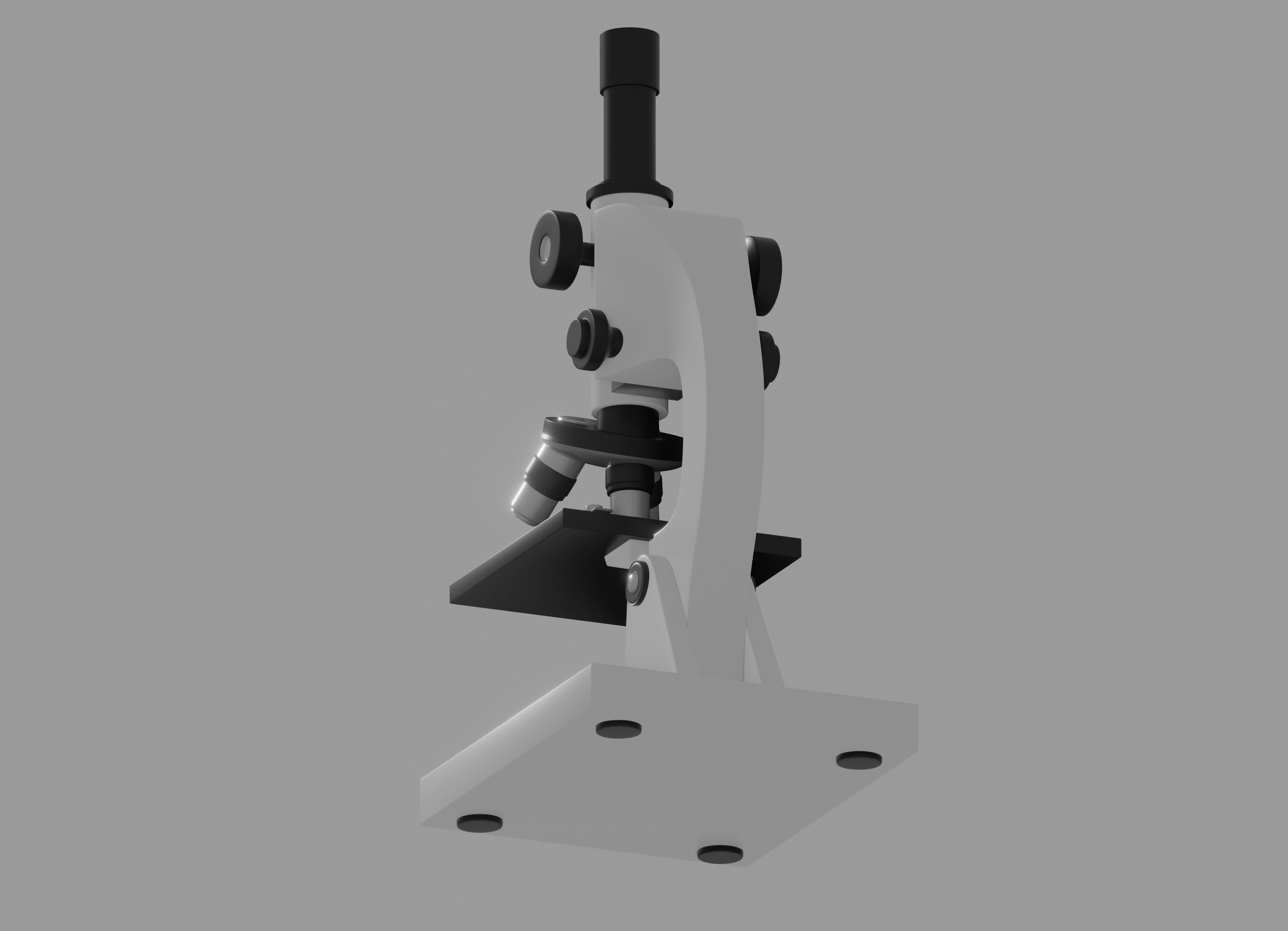 Microscope 3D model_10