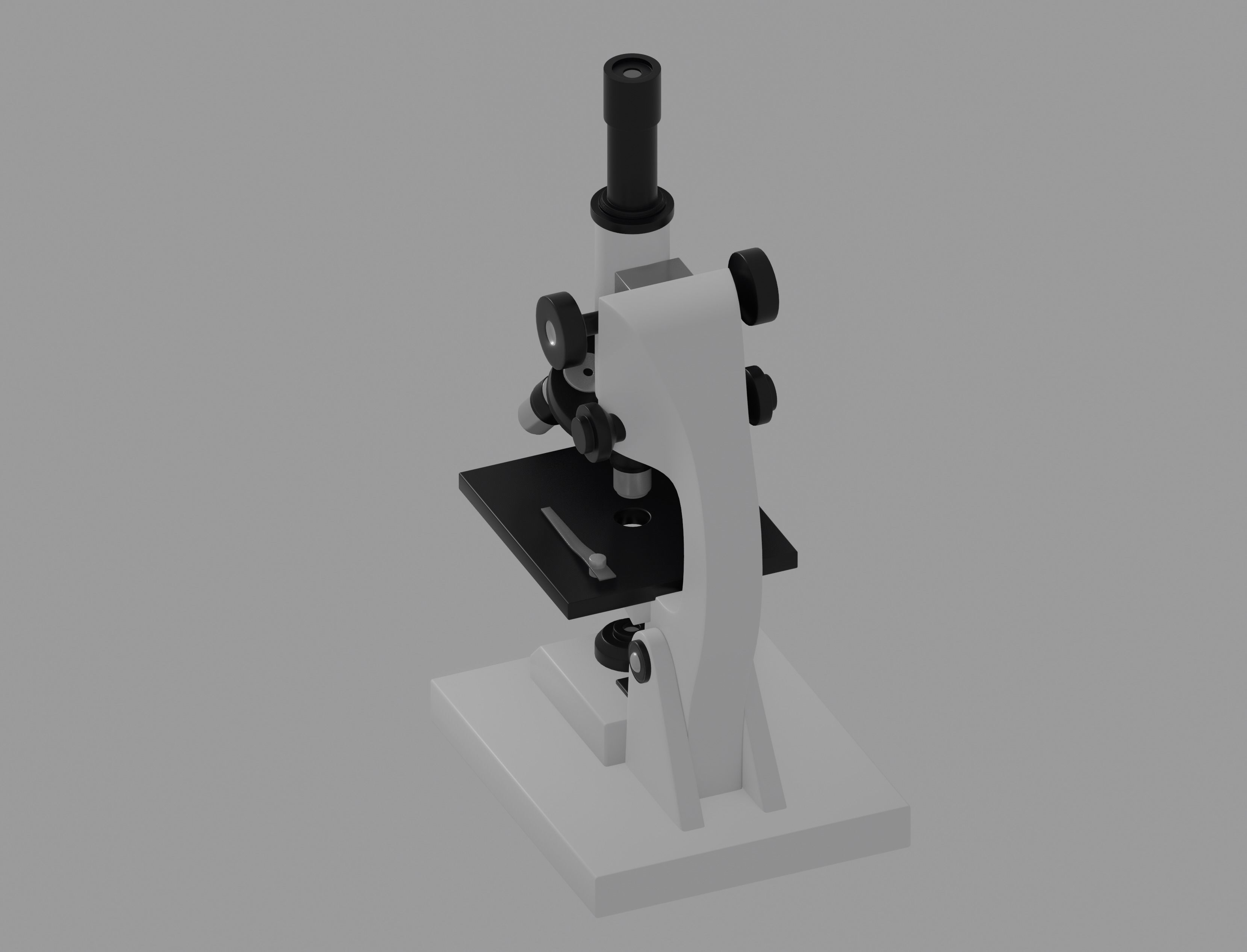 Microscope 3D model_11