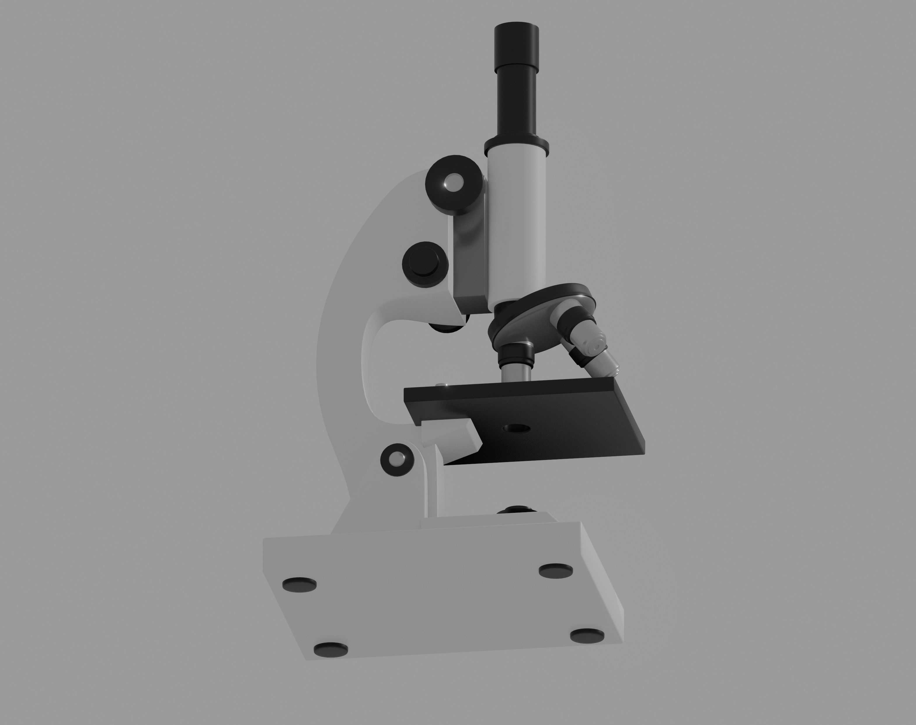 Microscope 3D model_5