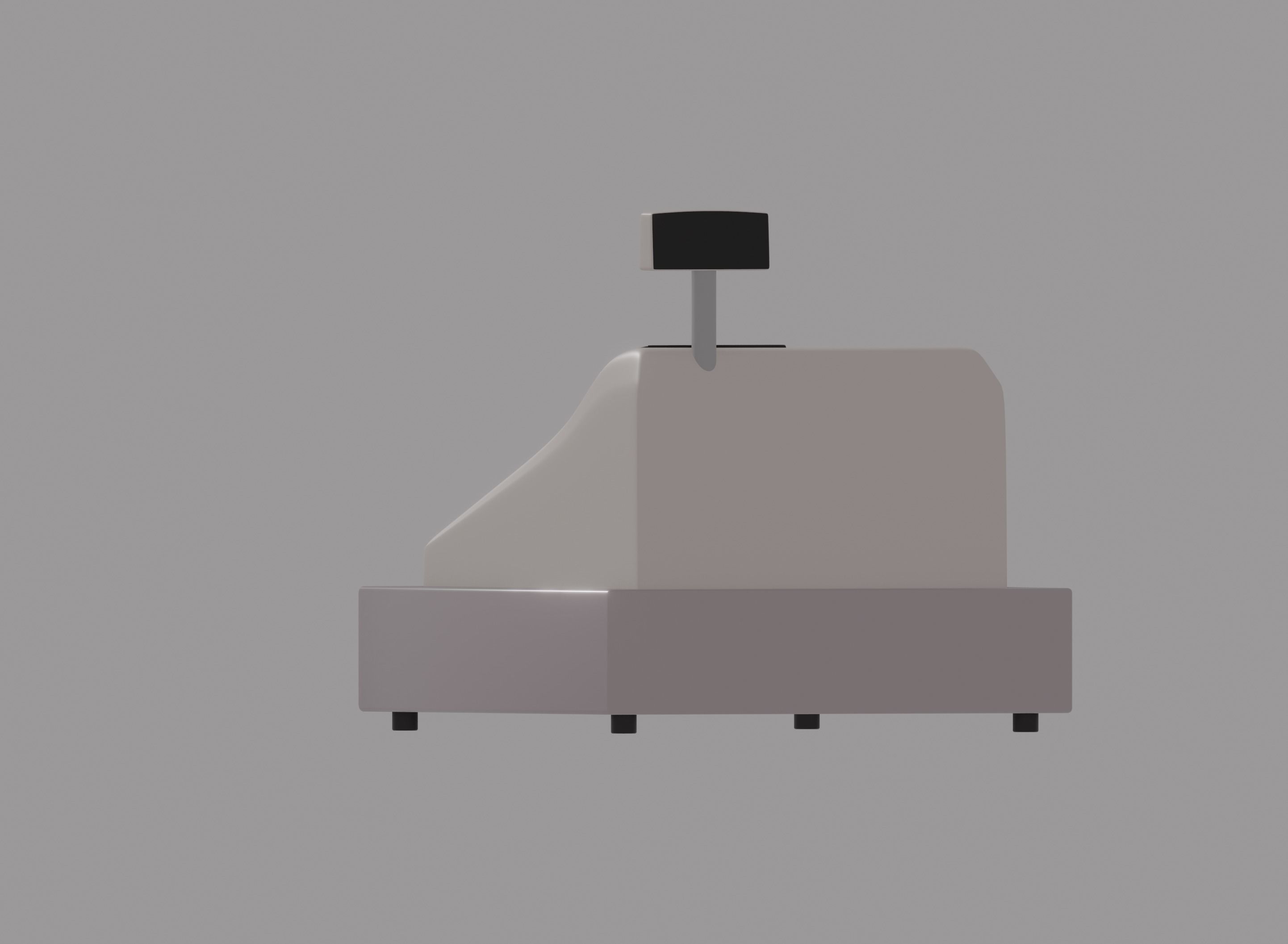 Cash Register 3D model_3