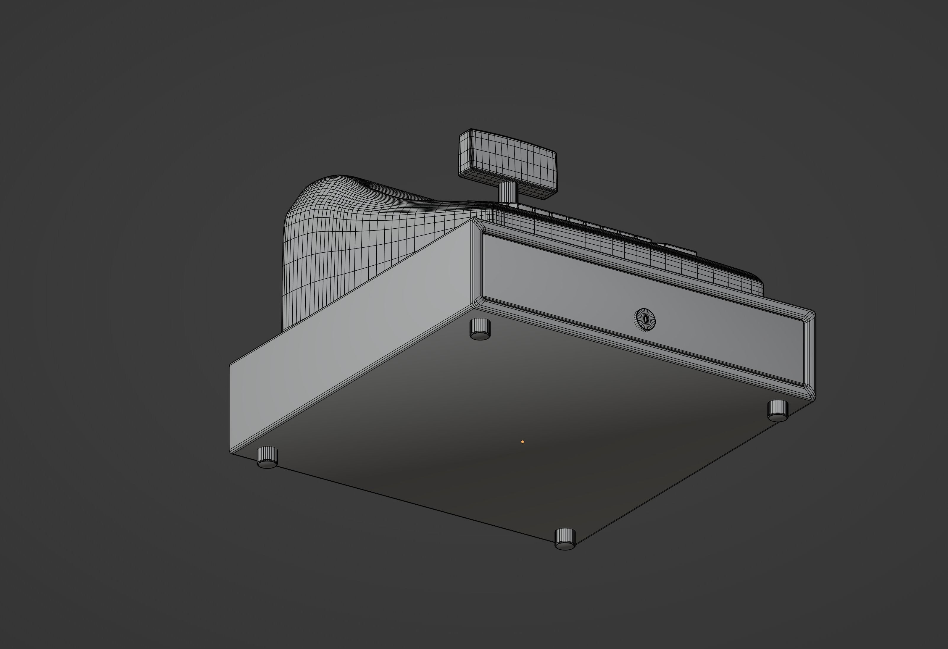 Cash Register 3D model_14