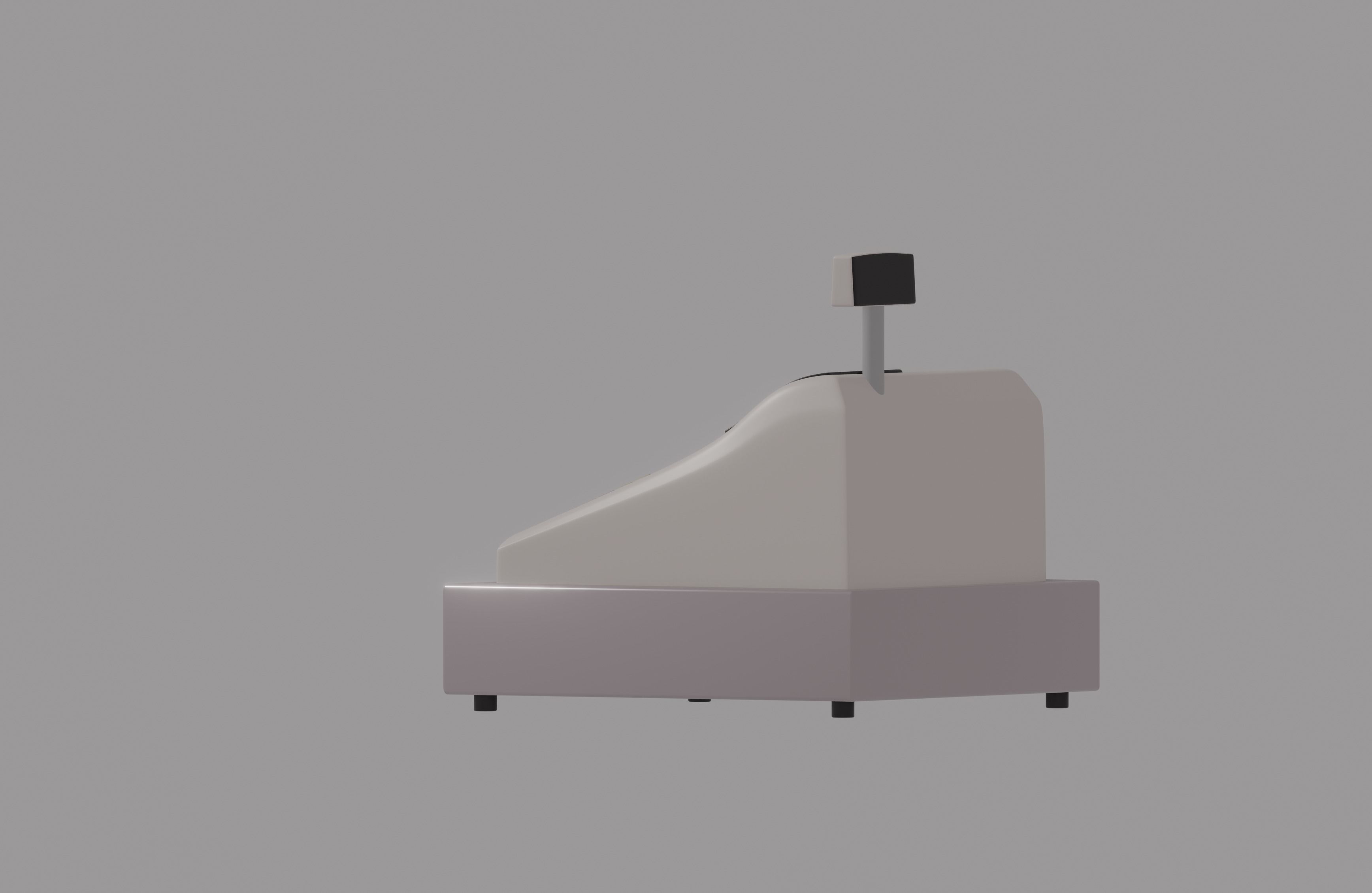 Cash Register 3D model_2