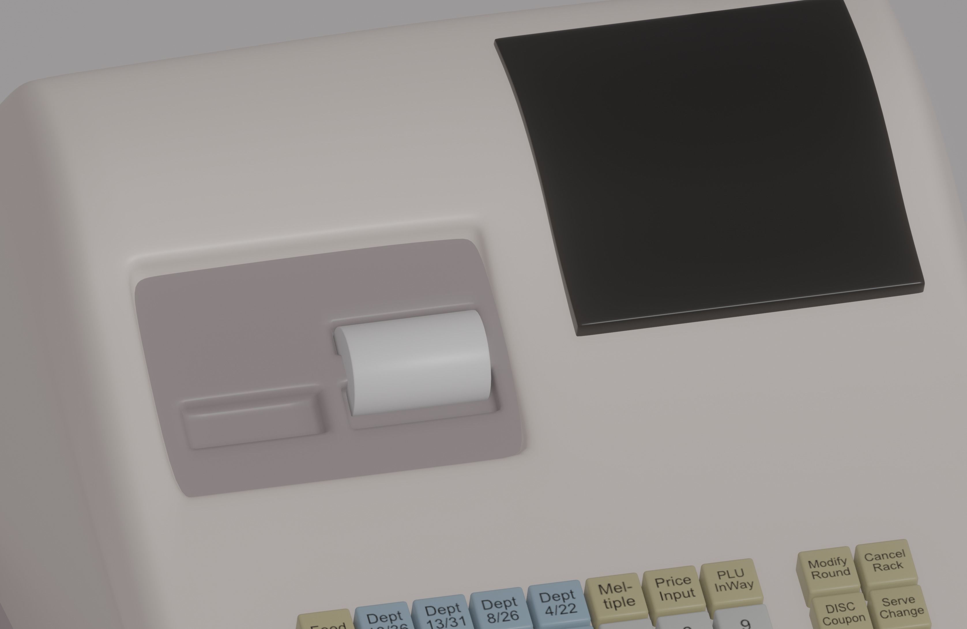 Cash Register 3D model_11