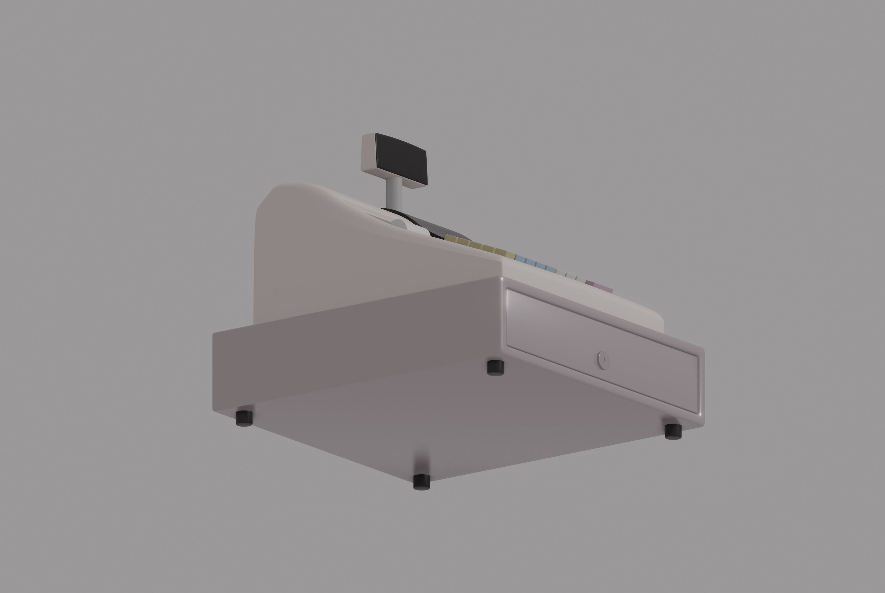 Cash Register 3D model_7