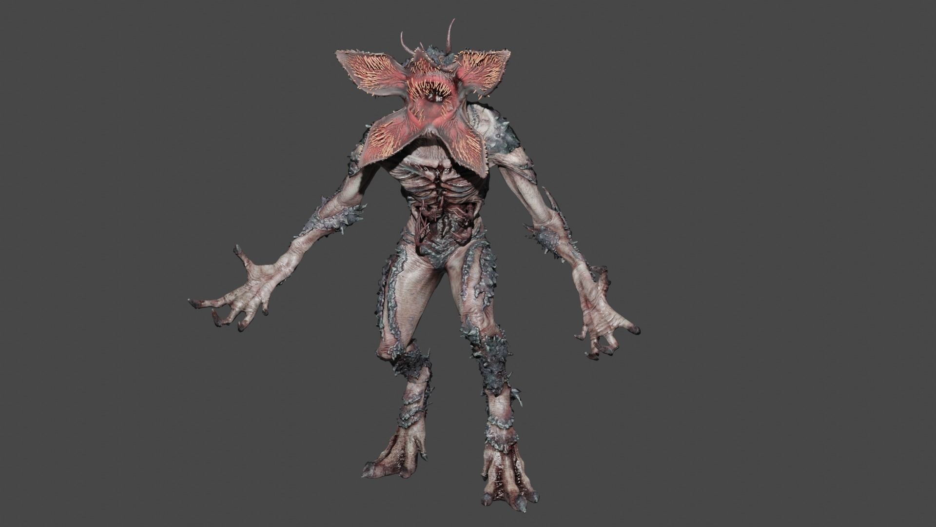 Twisted Demogorgon 3D model_1