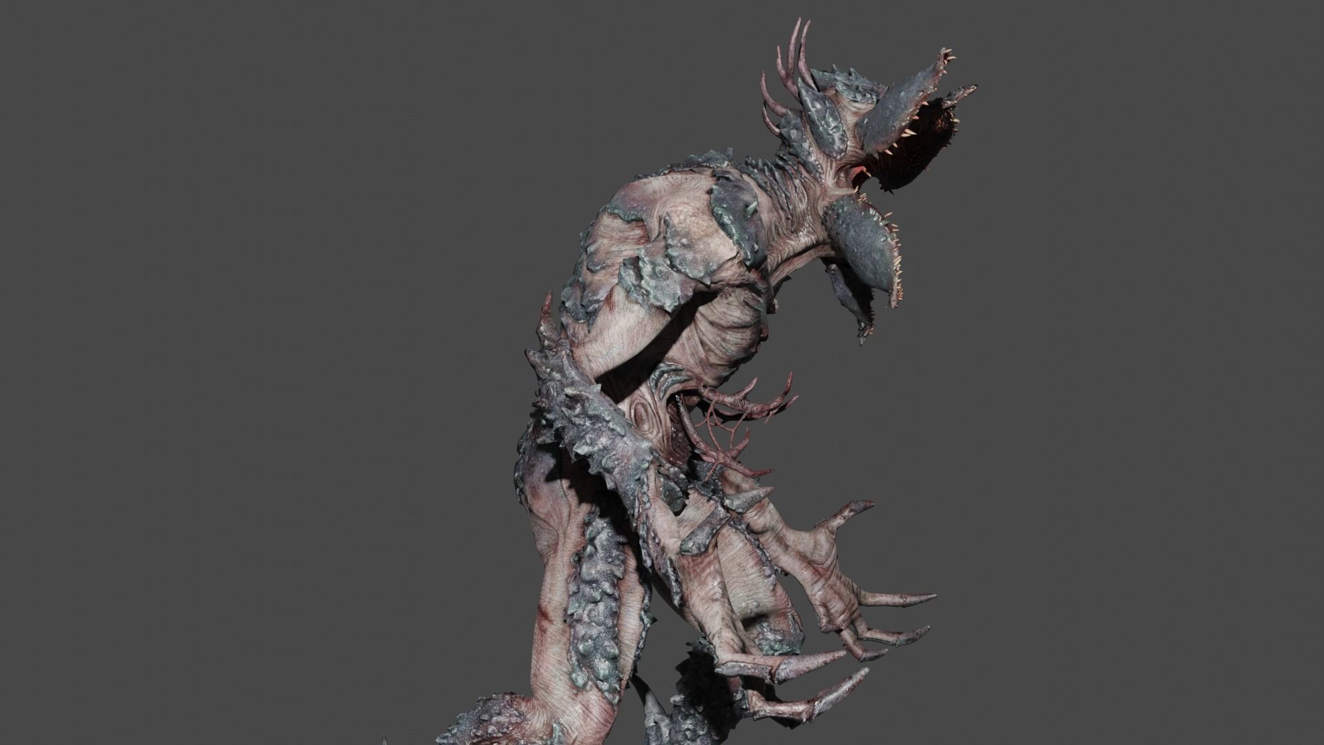 Twisted Demogorgon 3D model_4
