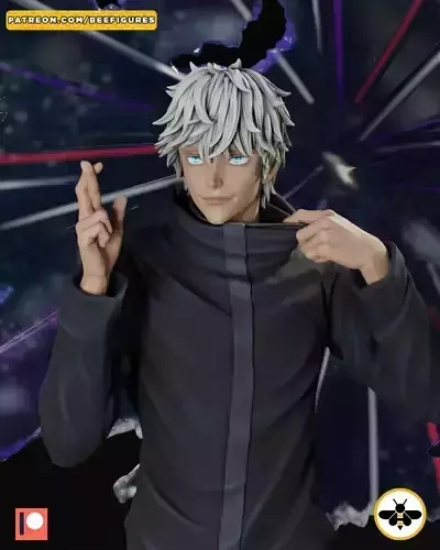 SATORU GOJO - JUJUTSU KAISEN - FAN ART 