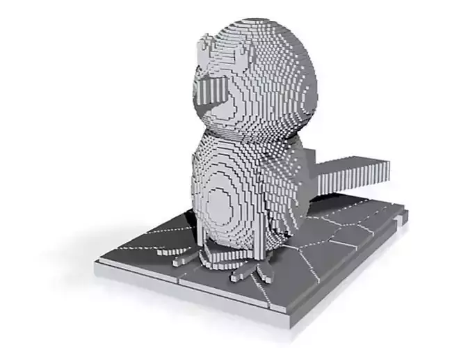 Printable Minecraft Bird