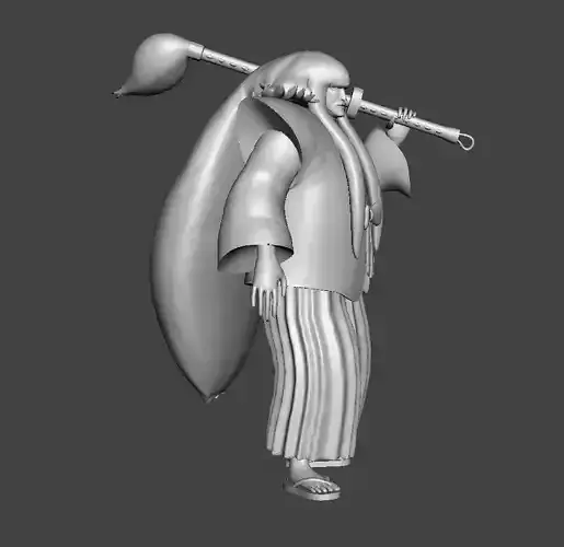 Kurozumi Kanjuro 3D Model 3D print model