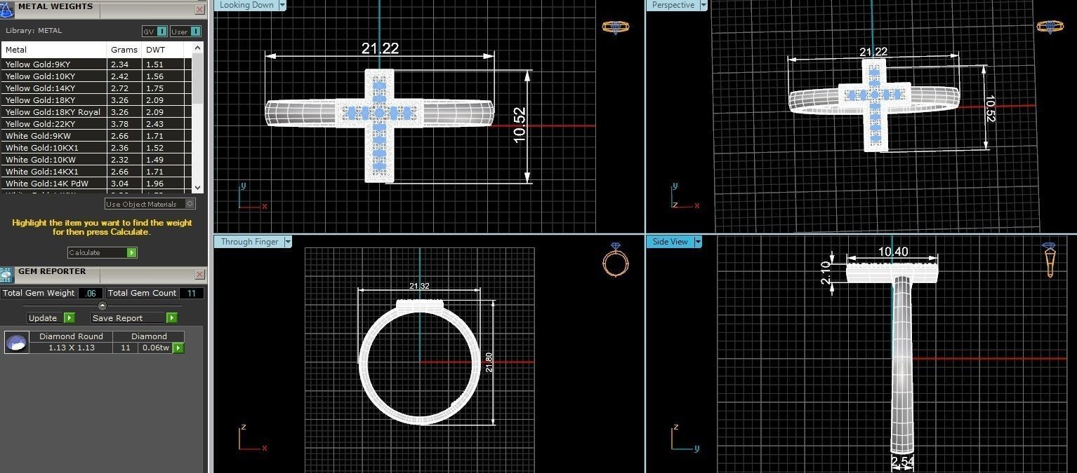 Jesus Holy Cross Ring 3dm stl renders details 3D print model_3