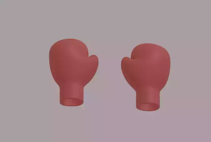 Boxing Gloves 3D model