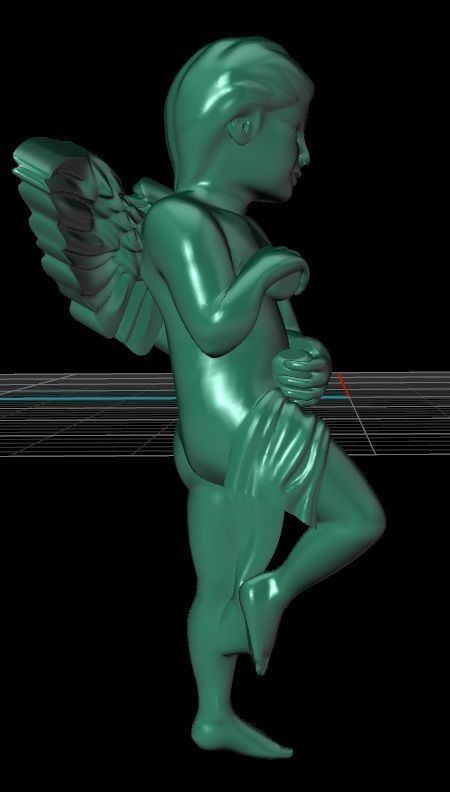 Angel 9 3D print model_4