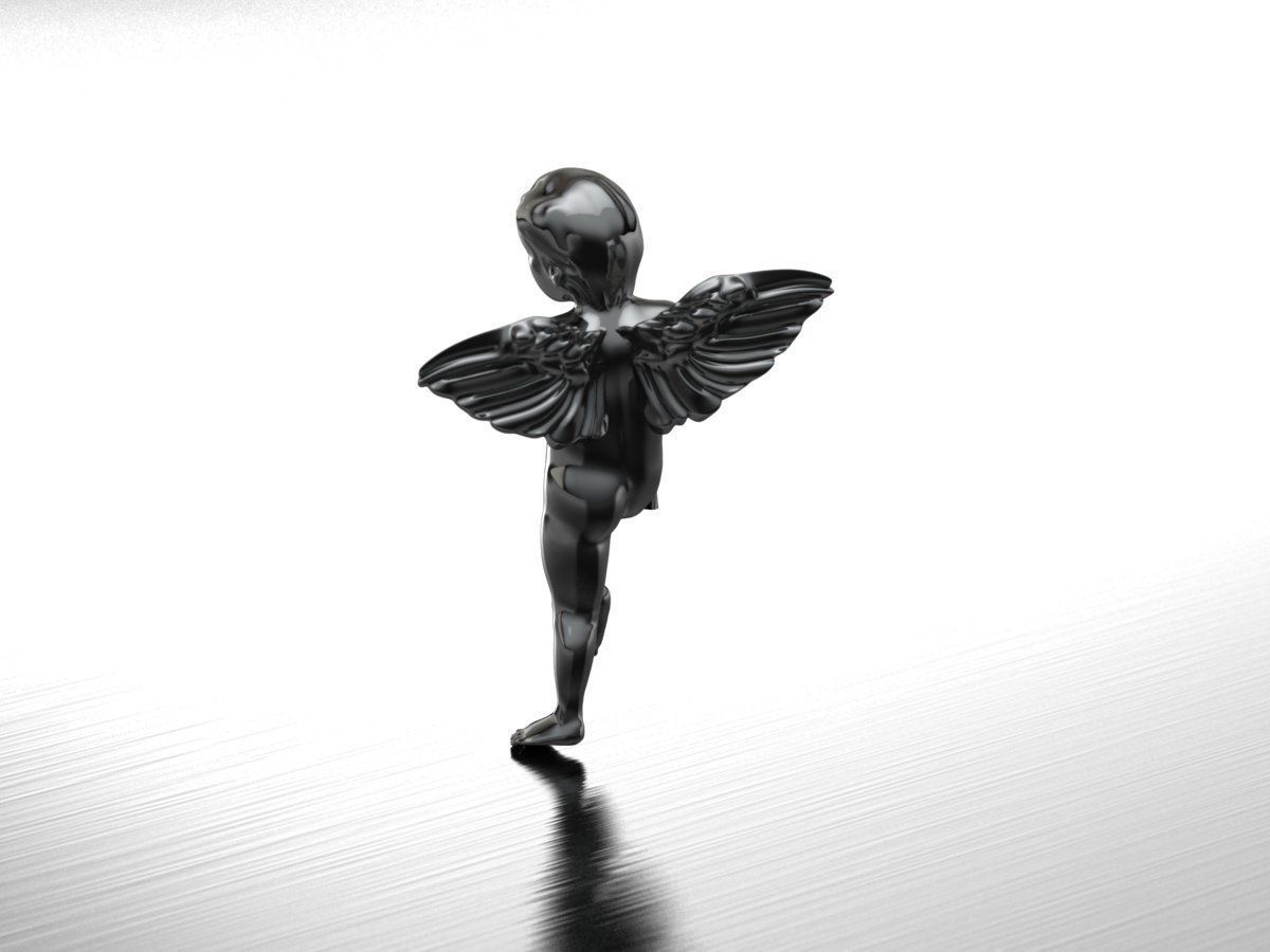 Angel 9 3D print model_10