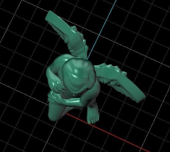 Angel 9 3D print model_7