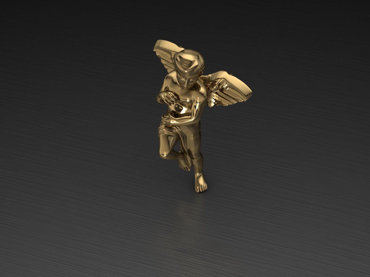 Angel 9 3D print model_8