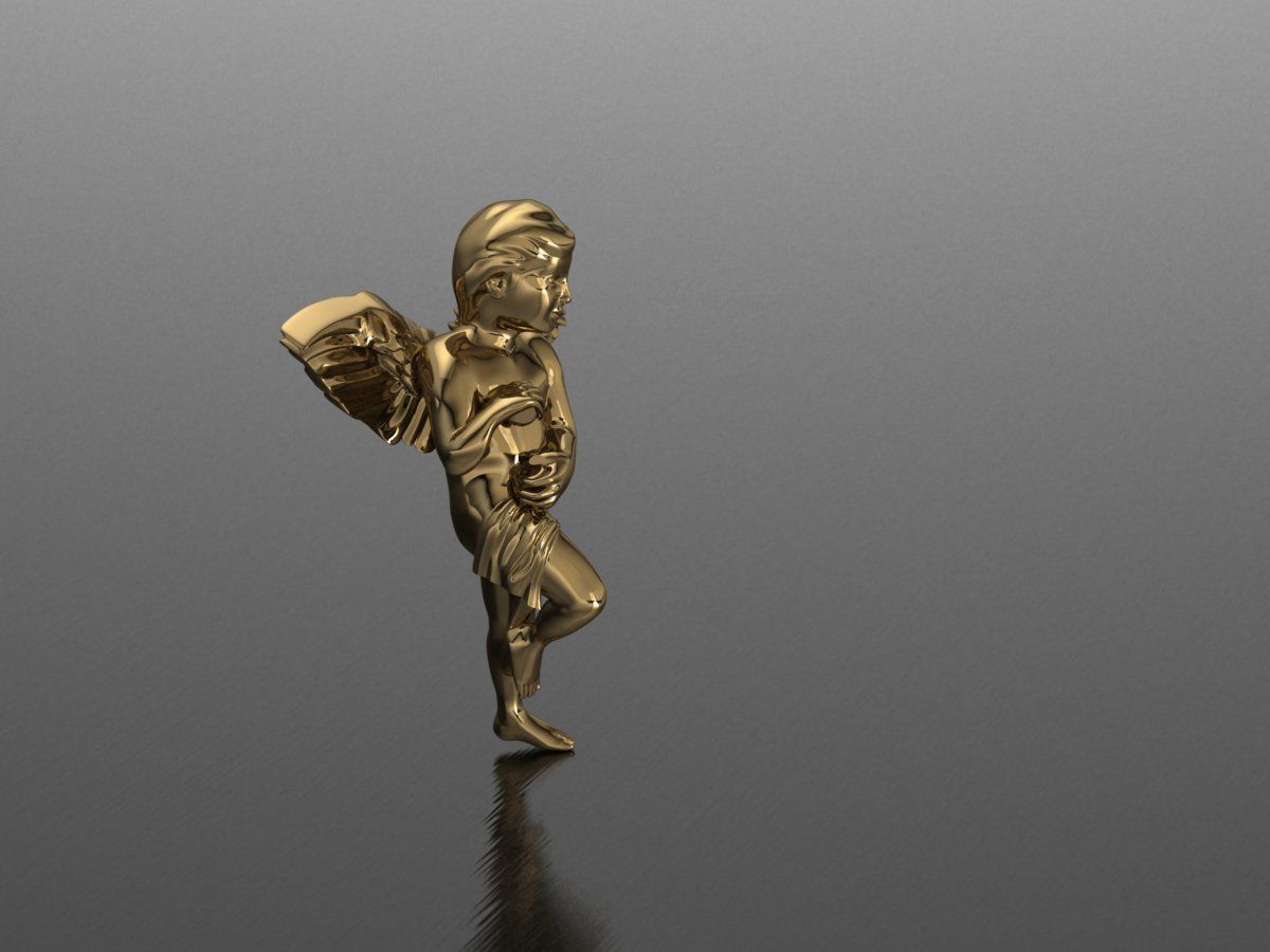 Angel 9 3D print model_2