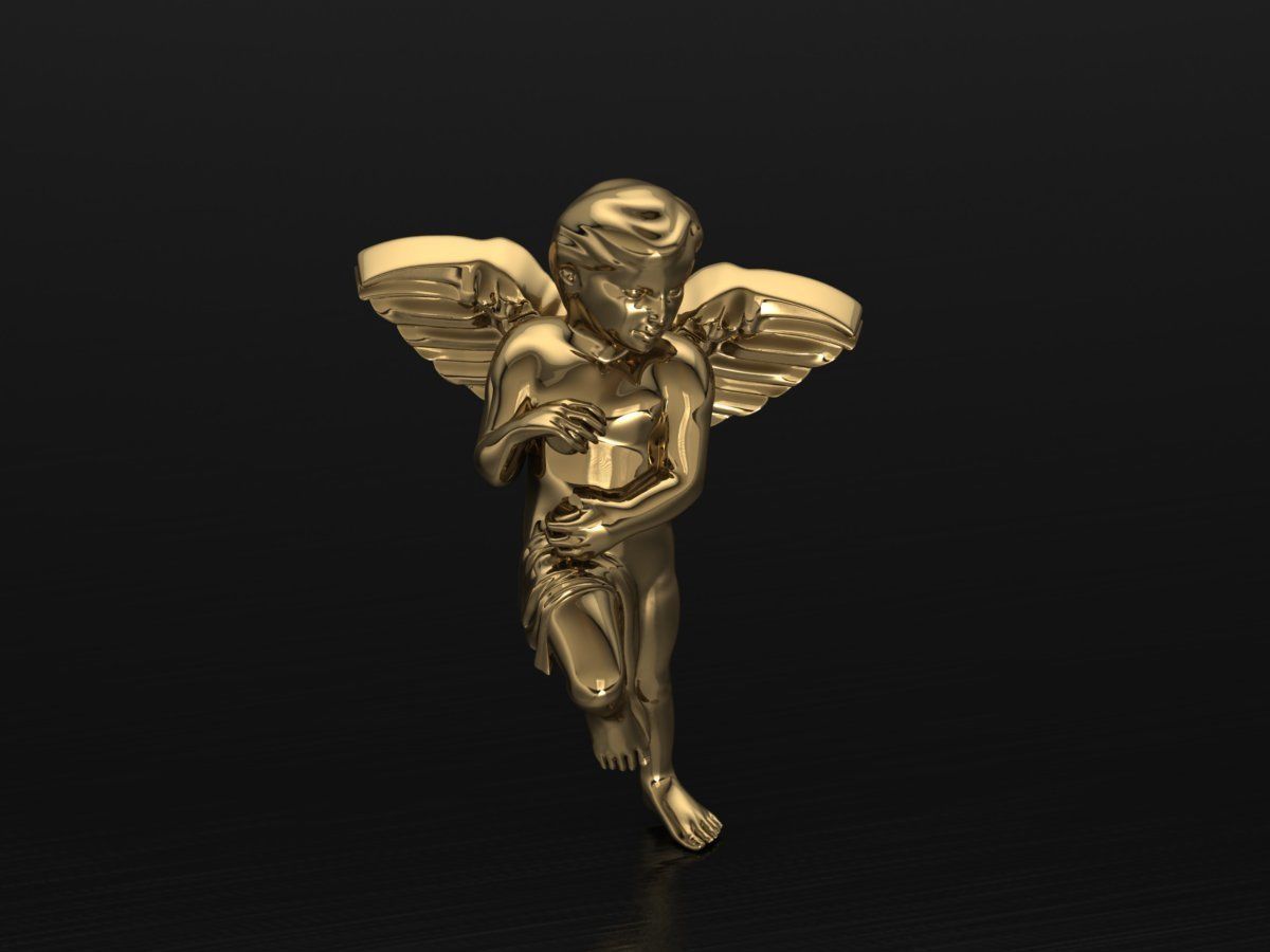 Angel 9 3D print model_1