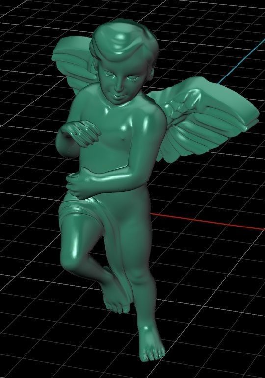 Angel 9 3D print model_12