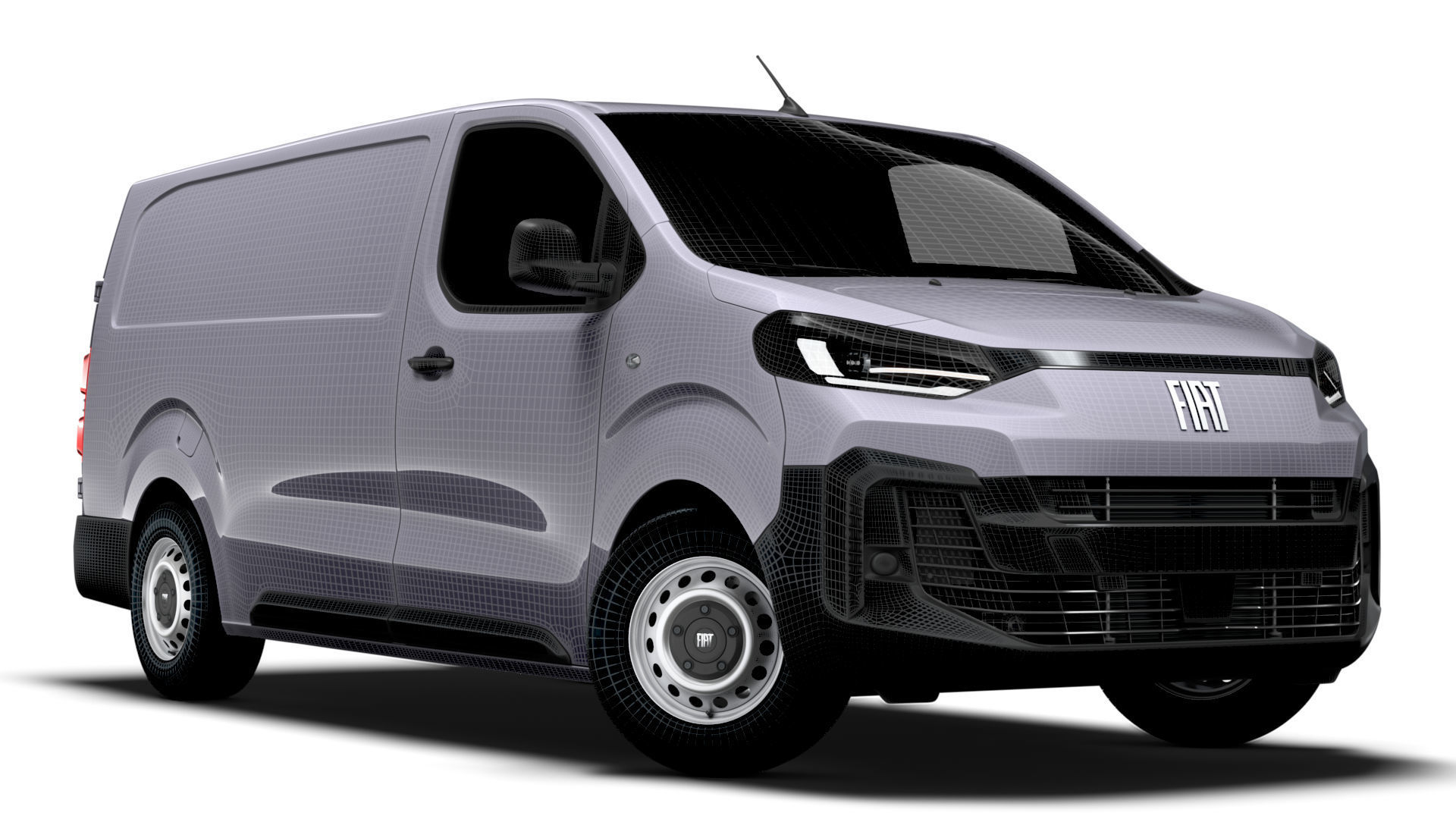 Fiat Scudo Van L3 2024 3D model_14