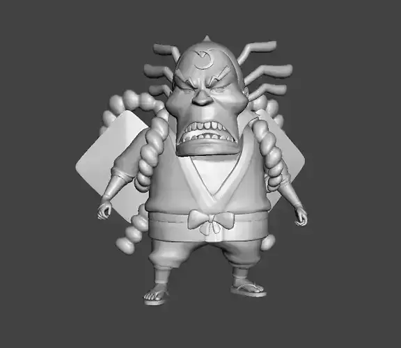 Raizo of the Mist 3D Model 3D print model