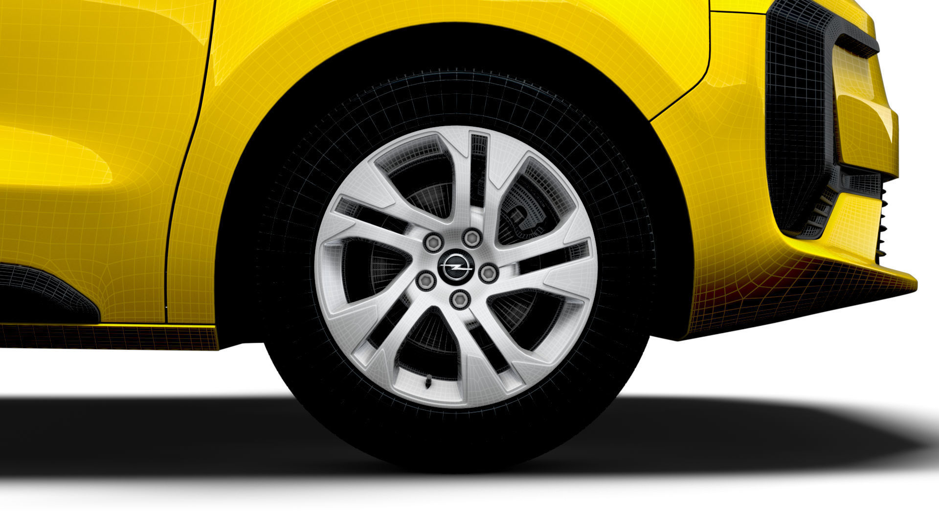 Opel Vivaro Van L2 2024 3D model_22