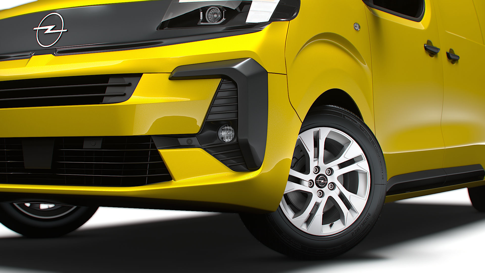 Opel Vivaro Van L2 2024 3D model_3