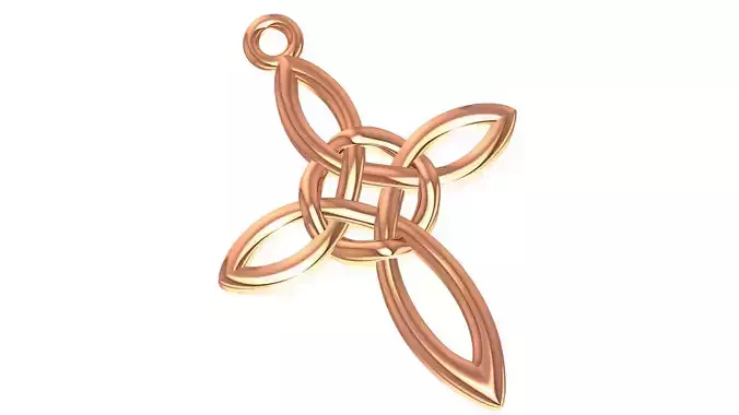 Jesus Holy Cross Pendant 3dm stl renders details 3D print model