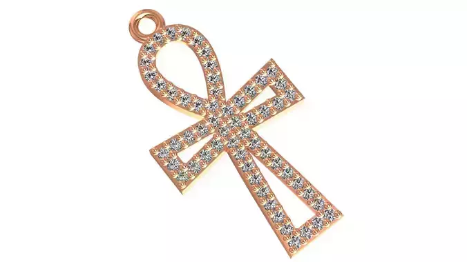 Jesus Holy Cross Pendant 3dm stl renders details