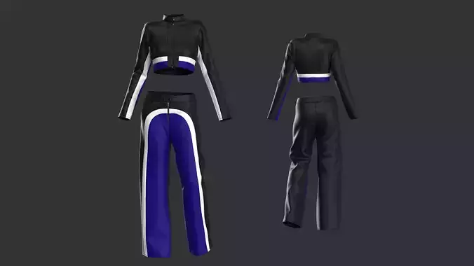  Leather jacket and pants