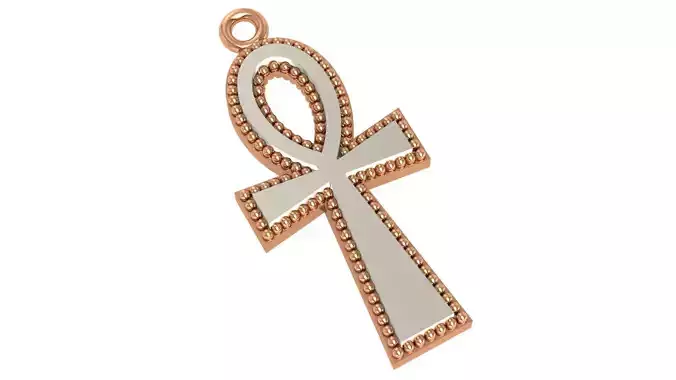 Jesus Holy Cross Pendant 3dm stl renders details 3D print model