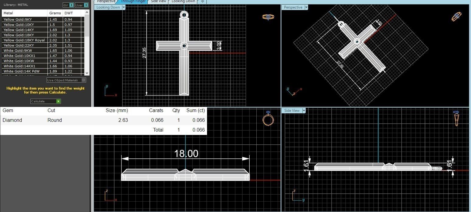 Jesus Holy Cross Pendant 3dm stl renders details 3D print model_3