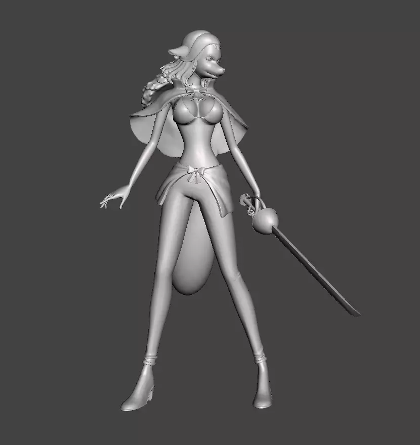 Wanda Mink 3D Model 3D print model_0