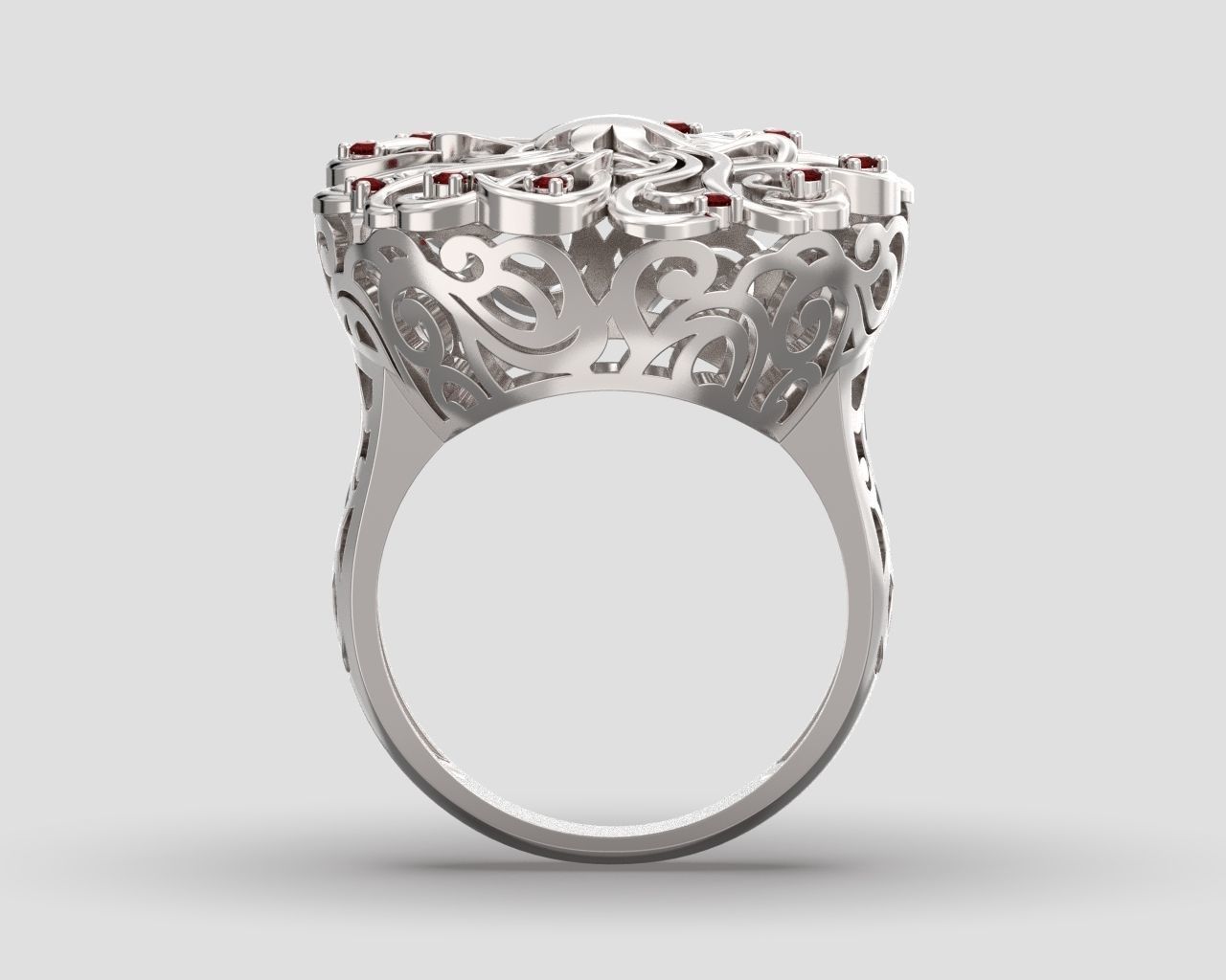 R 015 ring 3D print model_14