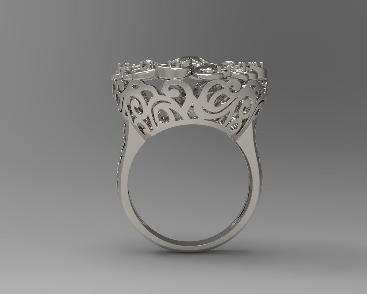 R 015 ring 3D print model_3
