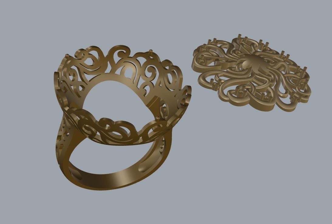 R 015 ring 3D print model_28