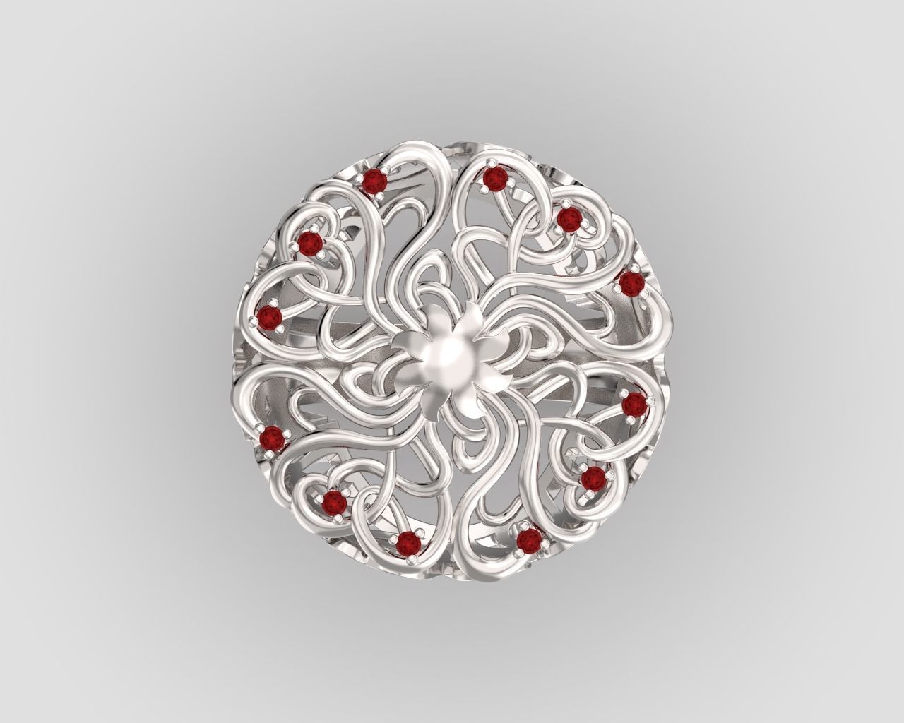 R 015 ring 3D print model_13