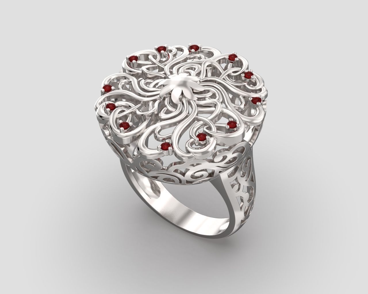R 015 ring 3D print model_15