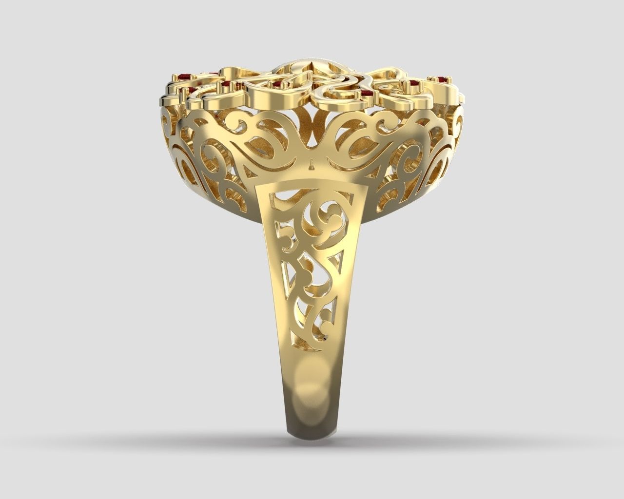 R 015 ring 3D print model_21