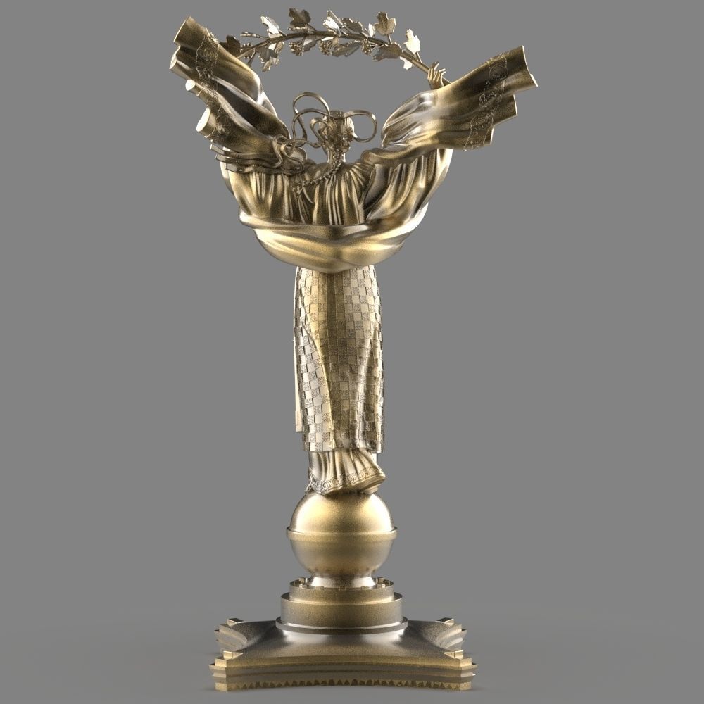 Independence Monument in Kyiv 3D print model_10