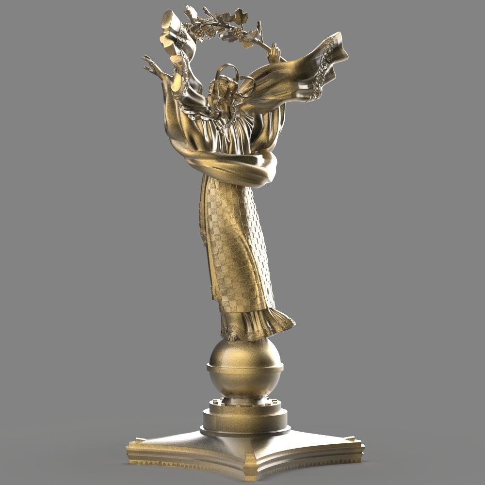 Independence Monument in Kyiv 3D print model_8