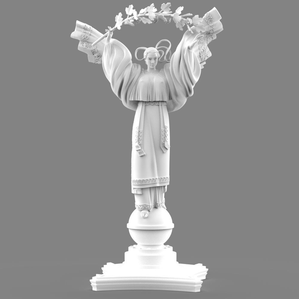 Independence Monument in Kyiv 3D print model_17