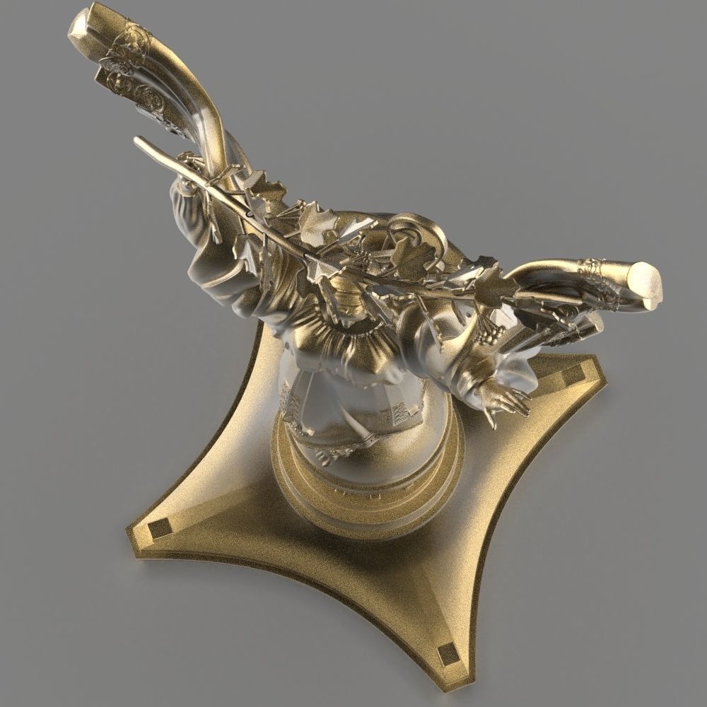 Independence Monument in Kyiv 3D print model_14