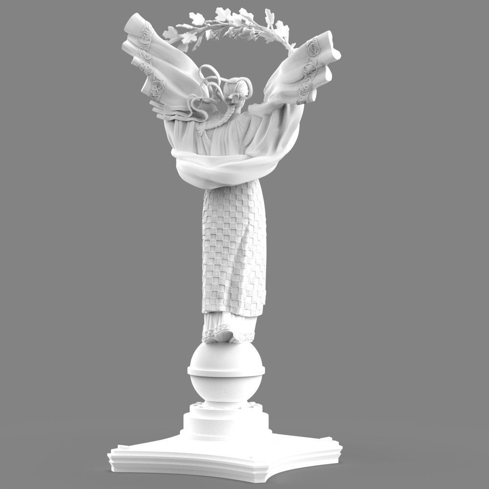 Independence Monument in Kyiv 3D print model_24