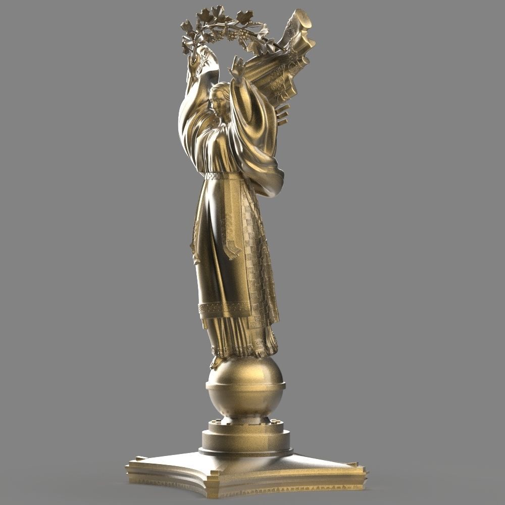 Independence Monument in Kyiv 3D print model_5