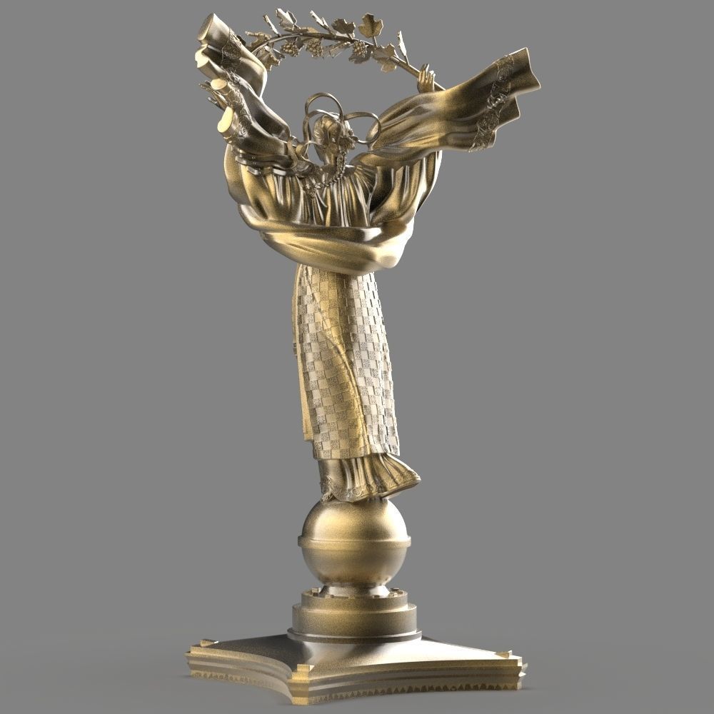 Independence Monument in Kyiv 3D print model_9